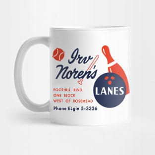 Irv Noren's Lanes_RED Mug